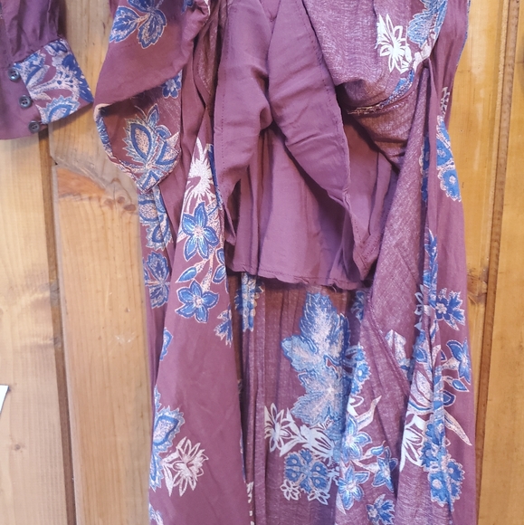 TRADED. Free People Miranda Midi Dress Sz 2 EUc! - Picture 7 of 8